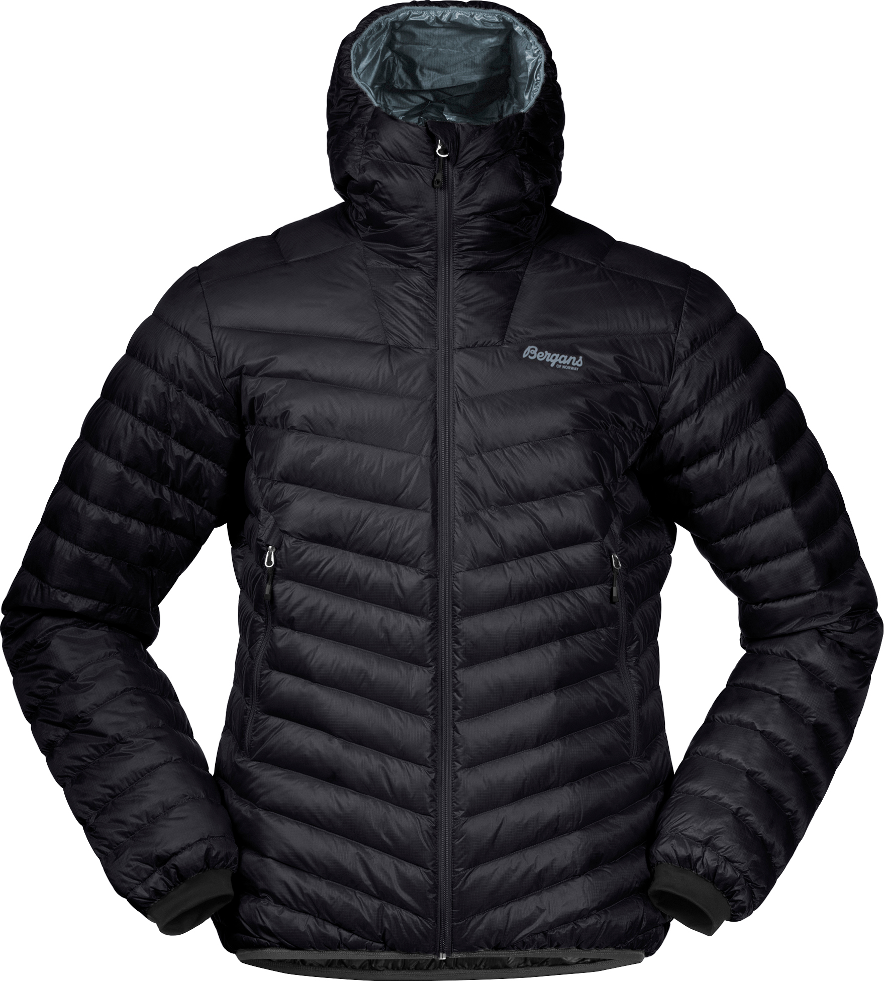 Men s Senja Down Light Jacket With Hood Dark Shadow Grey Husky