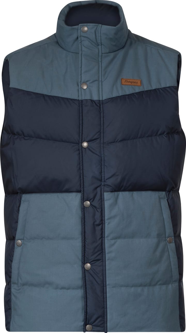 Men s Nordmarka Outdoor Down Vest Navy Blue Orion Blue Buy Men s