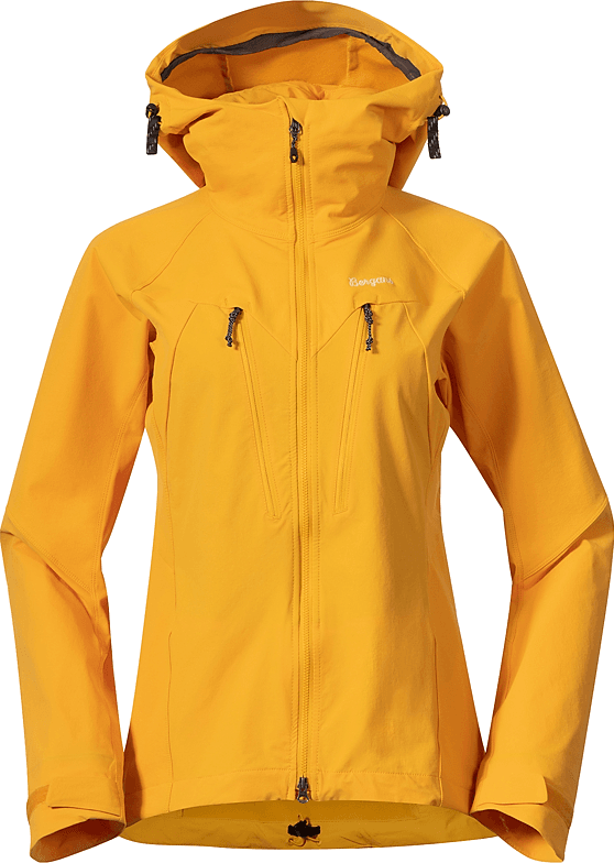 Bergans Women’s Tind Softshell Jacket  Marigold Yellow