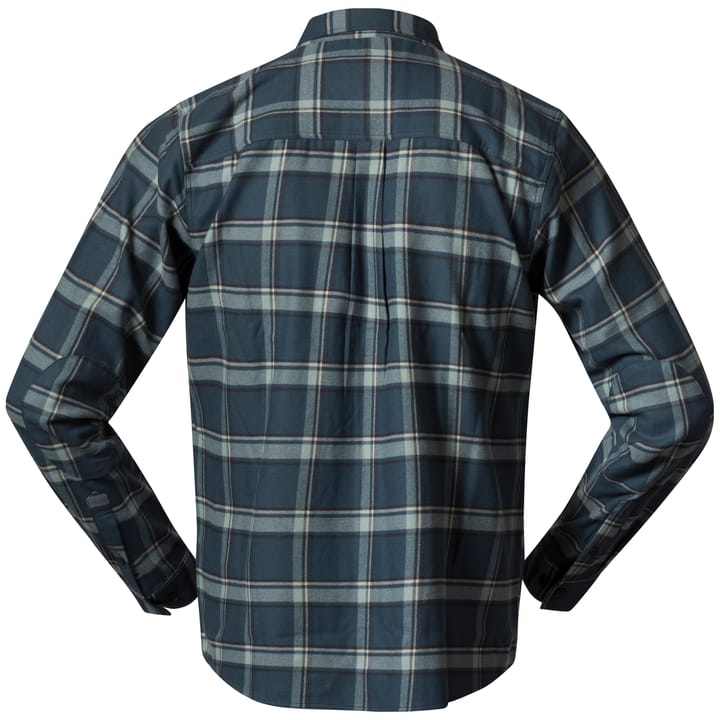 Bergans Men's Tovdal Shirt Orion Blue/Misty Forest Check Bergans