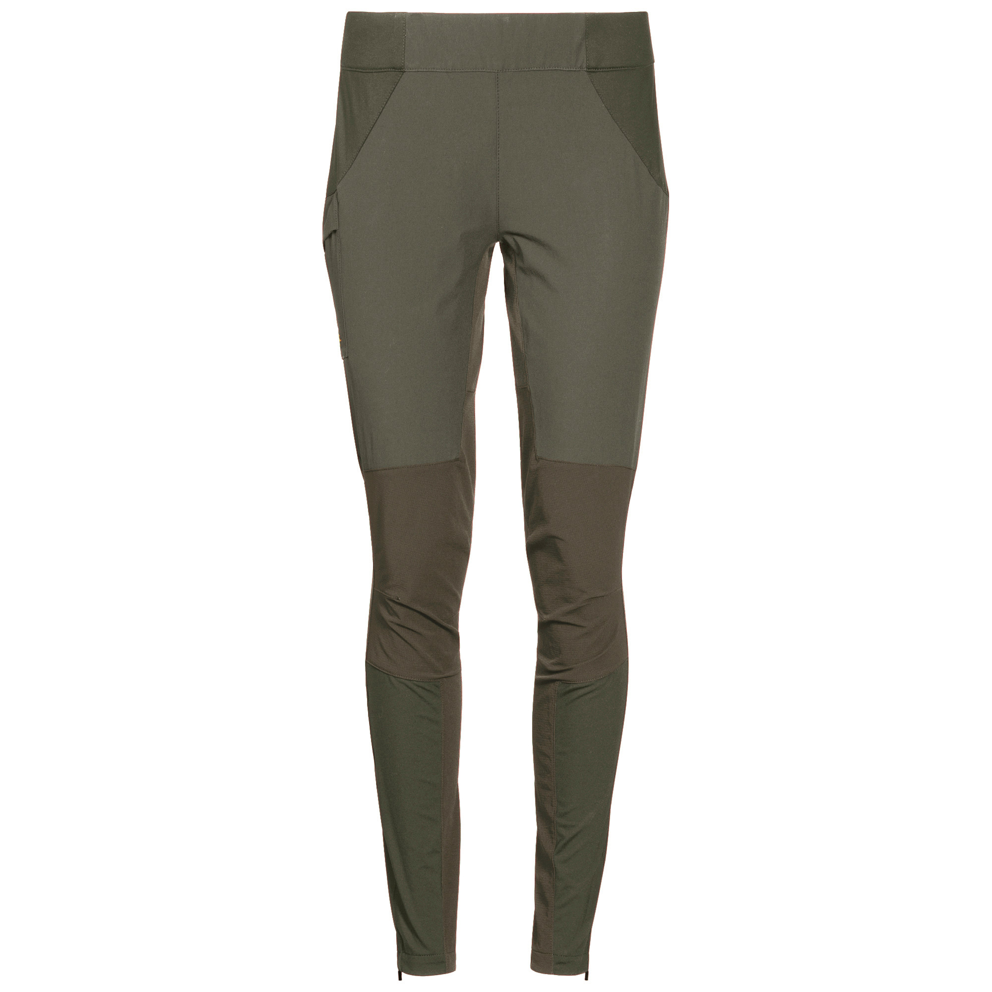 Bergans Women’s Fløyen Original Tight Pants  Dark Green Mud