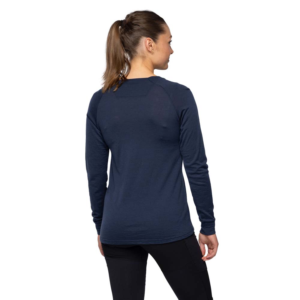 Bergans Women’s Lysebu Wool Henley Navy Blue