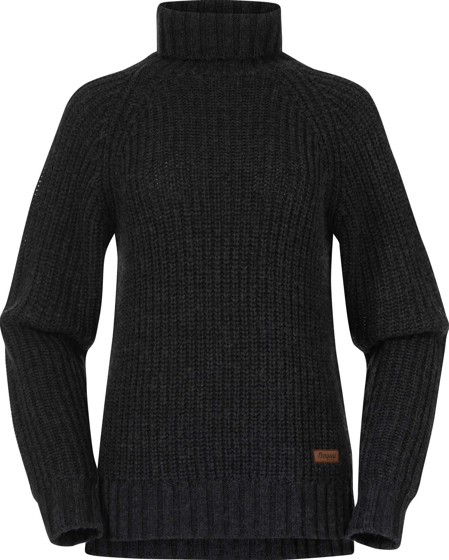 Bergans Women’s Nordmarka Merino High Neck Jumper Dark Shadow Grey