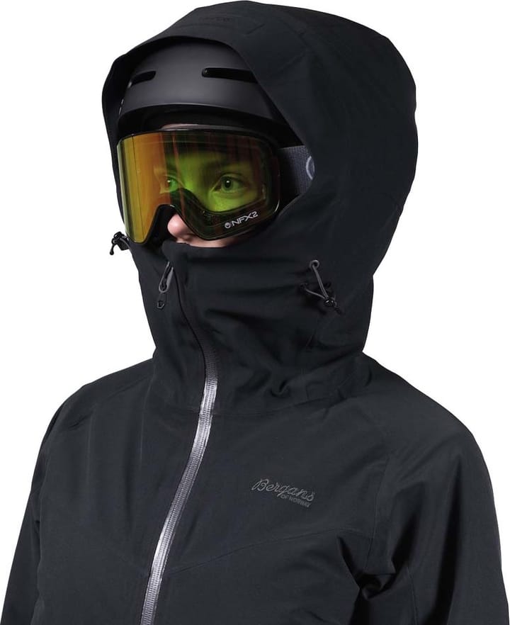 Bergans Women's Oppdal Insulated Jacket Black/Solid Charcoal Bergans