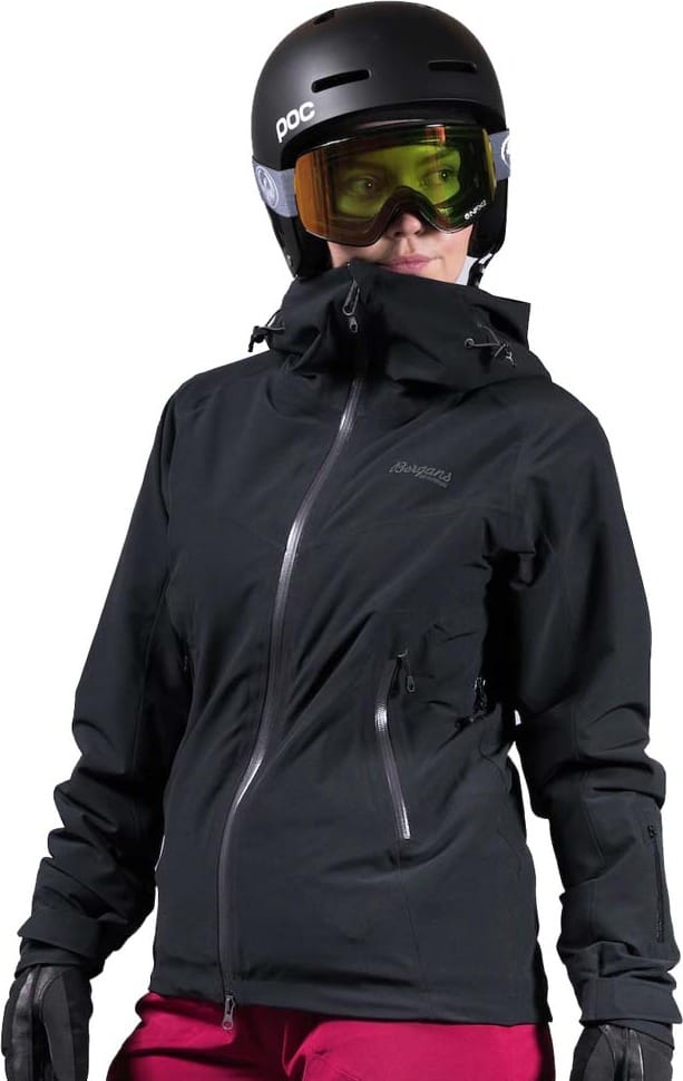 Bergans Women's Oppdal Insulated Jacket Black/Solid Charcoal Bergans