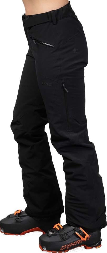 Bergans Women's Oppdal Insulated Pants Black/Solid Charcoal Bergans