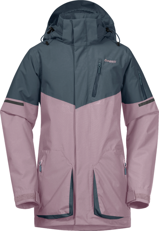 Bergans Juniors’ Knyken Insulated Jacket Lilac Chalk/Orion Blue