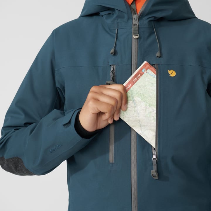 Fjällräven Bergtagen Eco-Shell Jacket W Mountain Blue Fjällräven