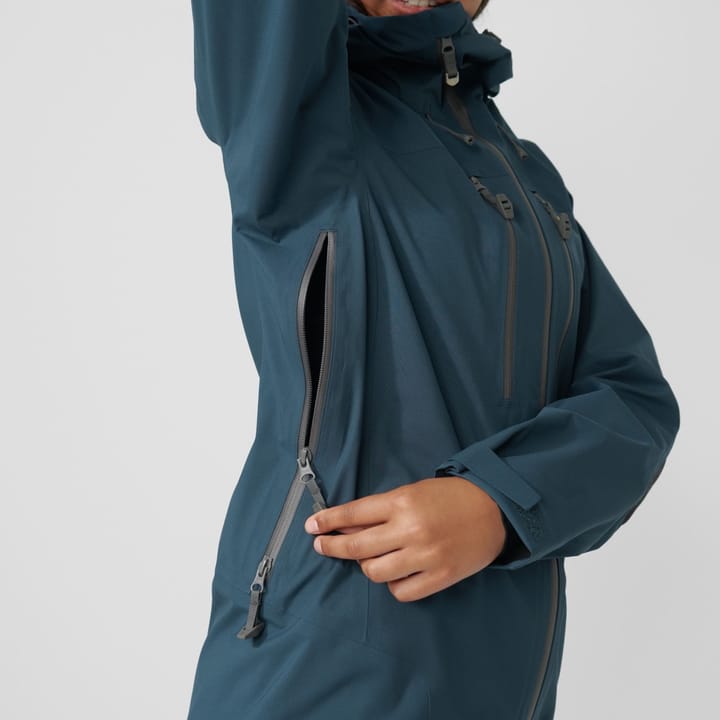 Fjällräven Bergtagen Eco-Shell Jacket W Mountain Blue Fjällräven