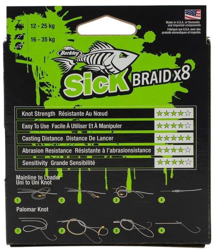 Berkley Berkley Sick Braid 300m Black Berkley