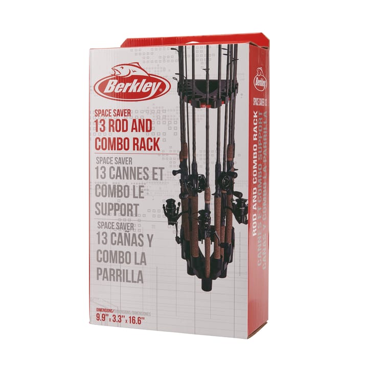 Berkley Brmss13 Ber Space Saver 13 Rod/Cbo Rack Berkley