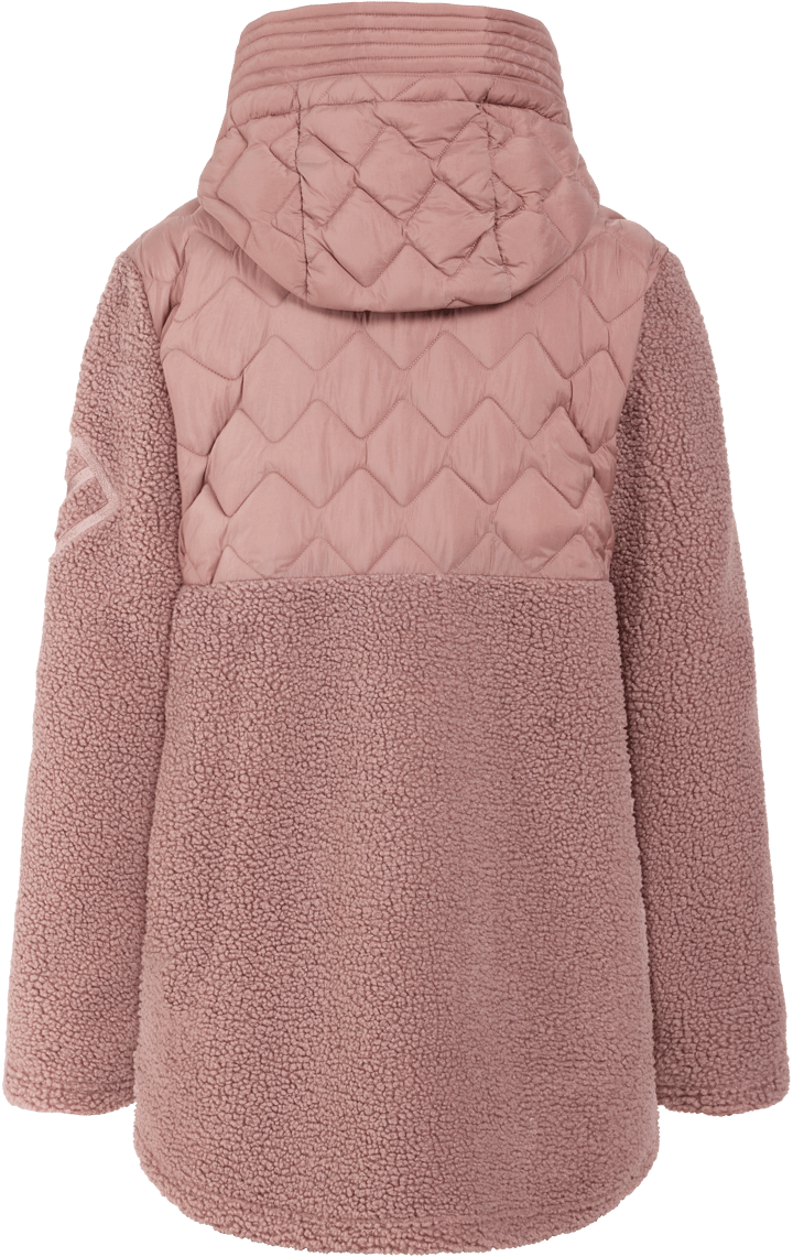 Didriksons Women's Bibi Full Zip Faded Wine Didriksons