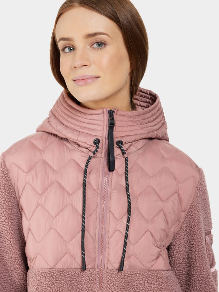 Didriksons Women's Bibi Full Zip Faded Wine Didriksons