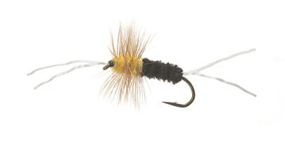 Unique Flies Bich Creek #8 Black/Yellow Unique Flies