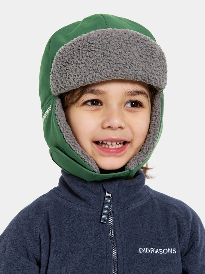 Didriksons Kids' Biggles Cap 6 Pine Green Didriksons