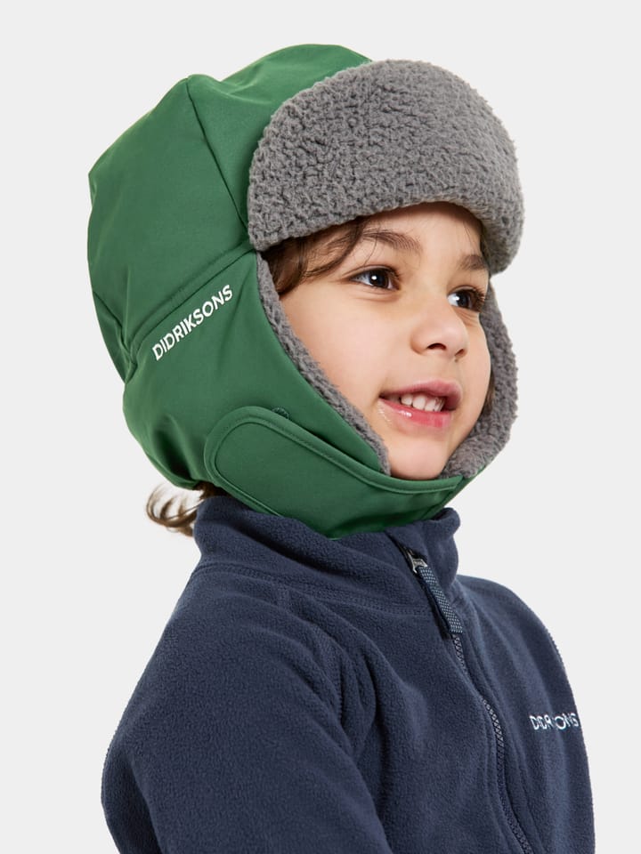 Didriksons Kids' Biggles Cap 6 Pine Green Didriksons