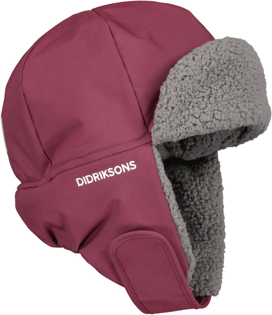 Didriksons Kids' Biggles Cap 6 Rusty Wine