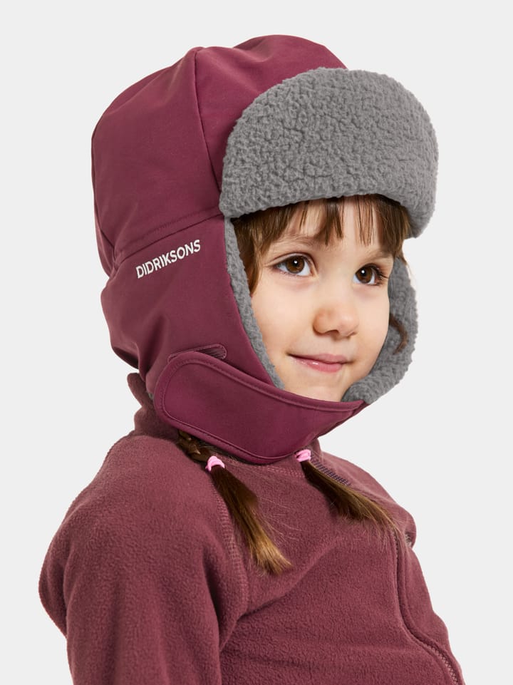 Didriksons Kids' Biggles Cap 6 Rusty Wine Didriksons