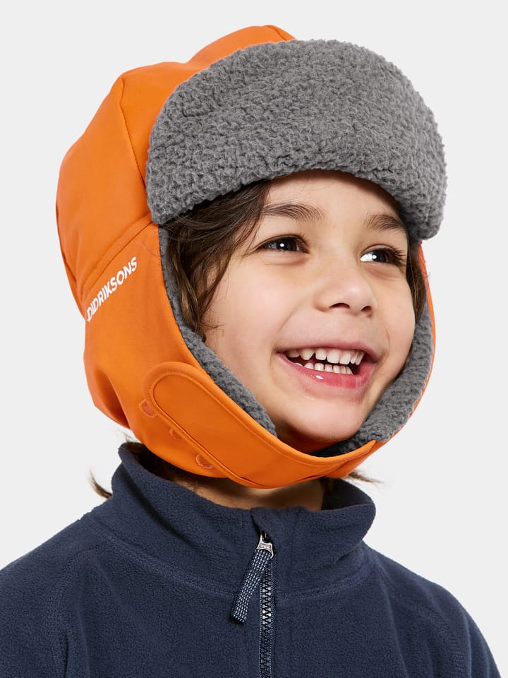 Didriksons Kids' Biggles Cap 6 Orange Jam Didriksons