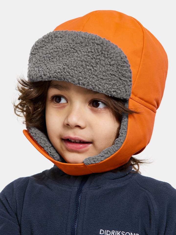 Didriksons Kids' Biggles Cap 6 Orange Jam Didriksons