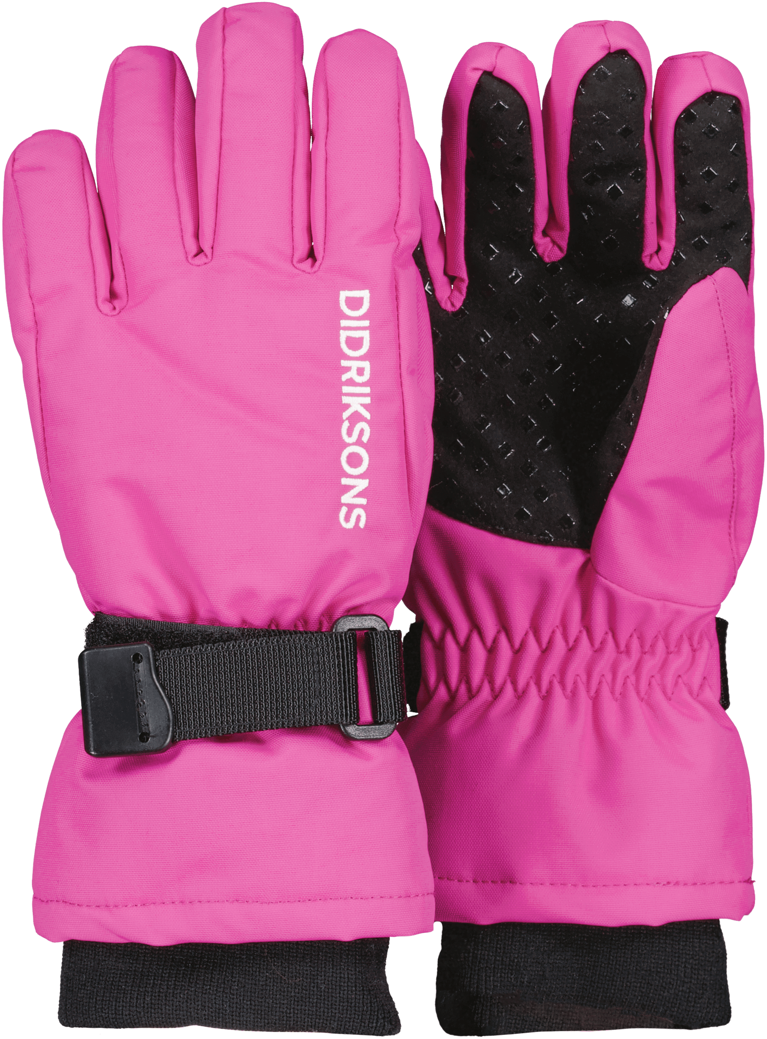 Didriksons Kids' Biggles Gloves 3 Plastic Pink