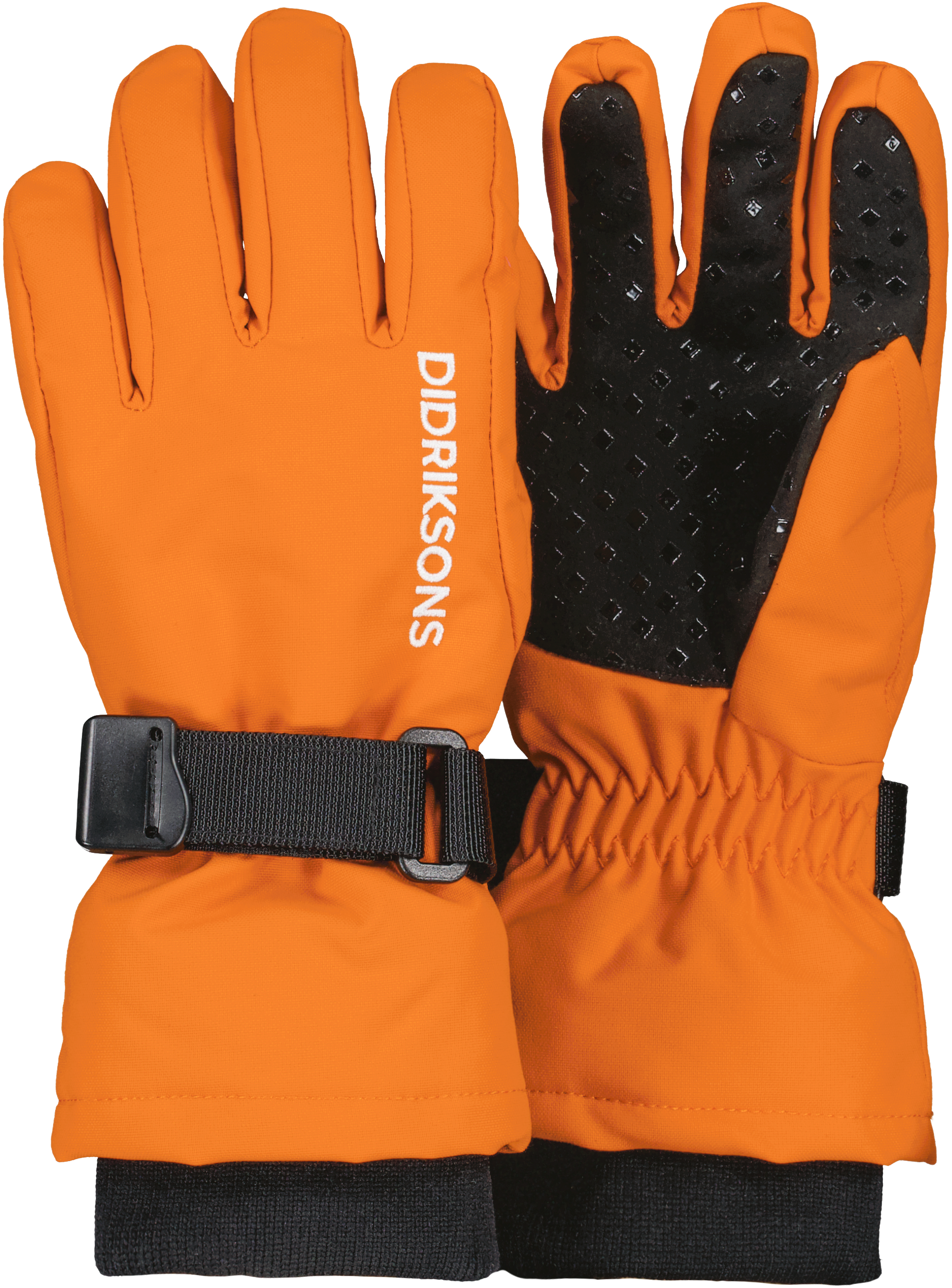 Didriksons Kids’ Biggles Gloves 3 Orange Jam