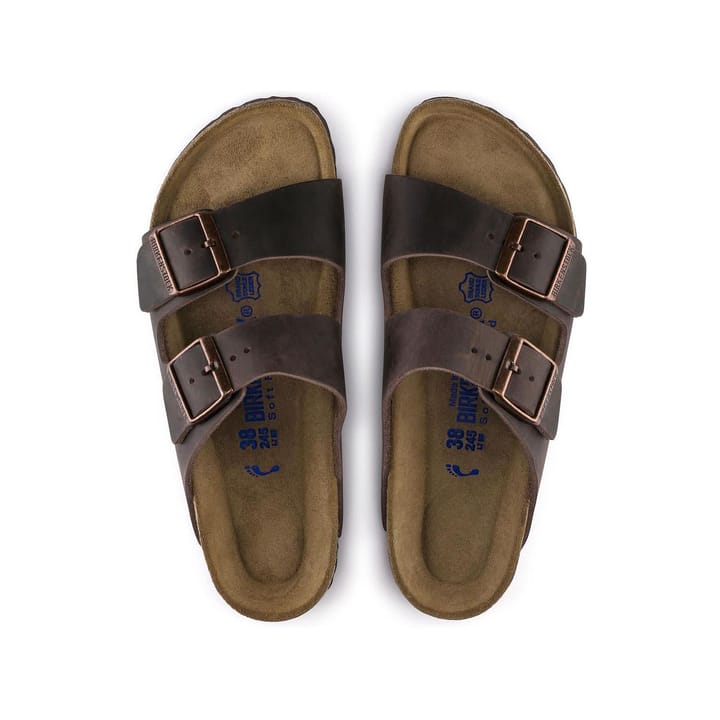 Birkenstock arizona soft footbed oil leather sandal on sale