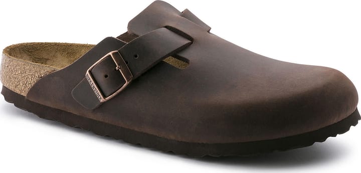 Birkenstock Unisex Boston Oiled Leather Regular Habana Birkenstock