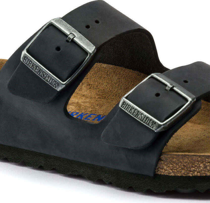 Birkenstock Unisex Arizona Soft Footbed Oiled Leather Regular Fit Black Shoppe Birkenstock Unisex Arizona Soft Footbed Oiled Leather Regular Fit Black hier Outnorth