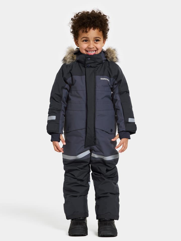 Didriksons Kids' Bjärven Coverall 3 Navy Didriksons