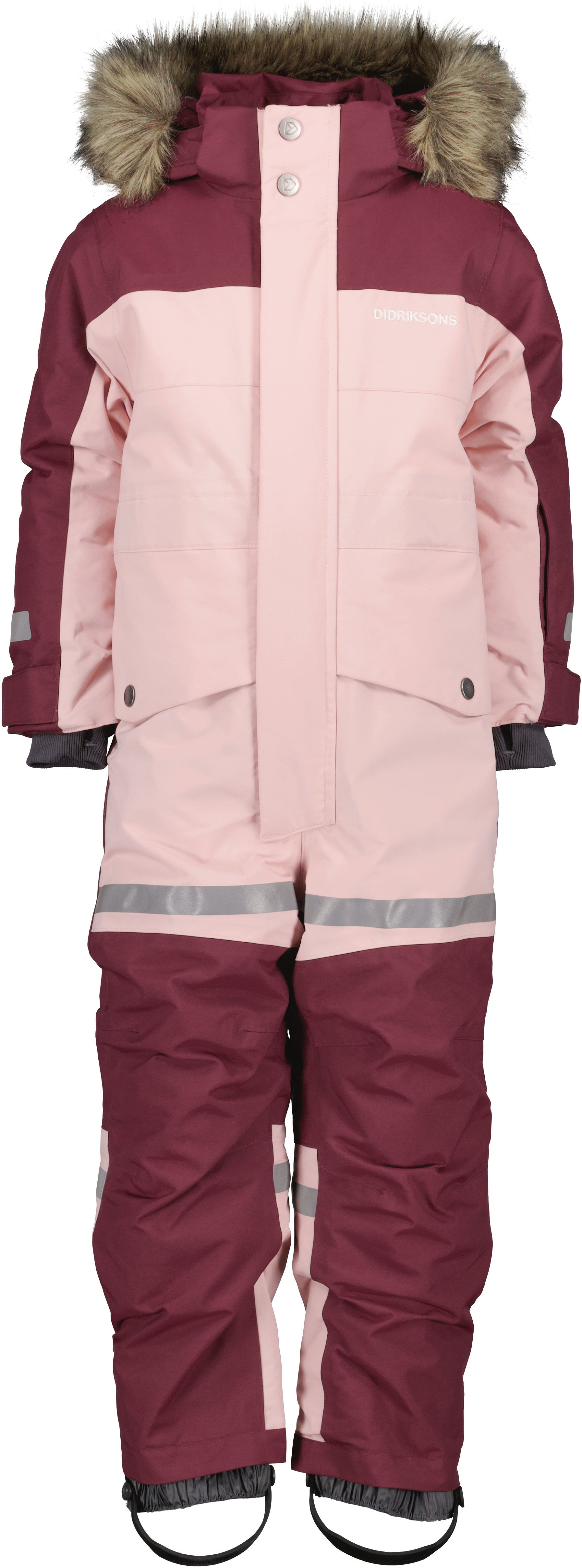 Didriksons Kids’ Bjärven Coverall 3 Dusty Pink