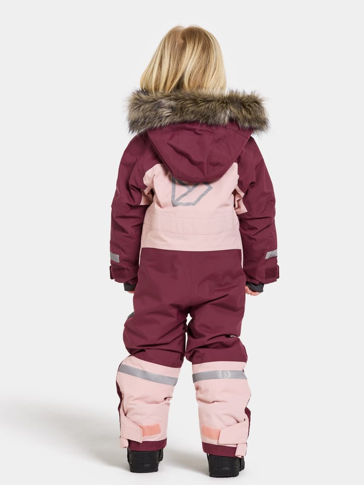 Didriksons Kids' Bjärven Coverall 3 Dusty Pink Didriksons