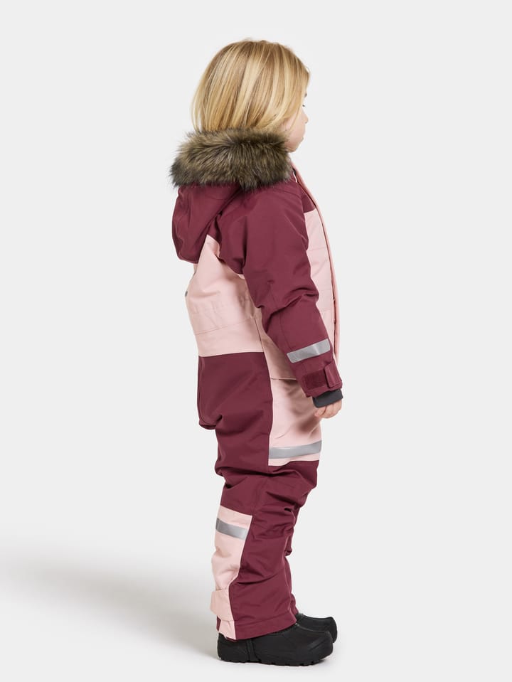 Didriksons Kids' Bjärven Coverall 3 Dusty Pink Didriksons