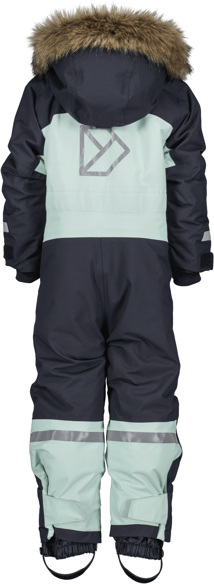 Didriksons Kids' Bjärven Coverall 3 Pale Mint Didriksons