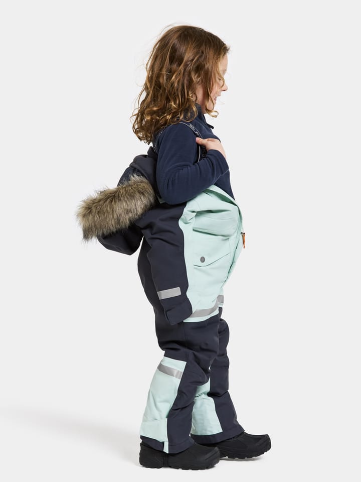 Didriksons Kids' Bjärven Coverall 3 Pale Mint Didriksons