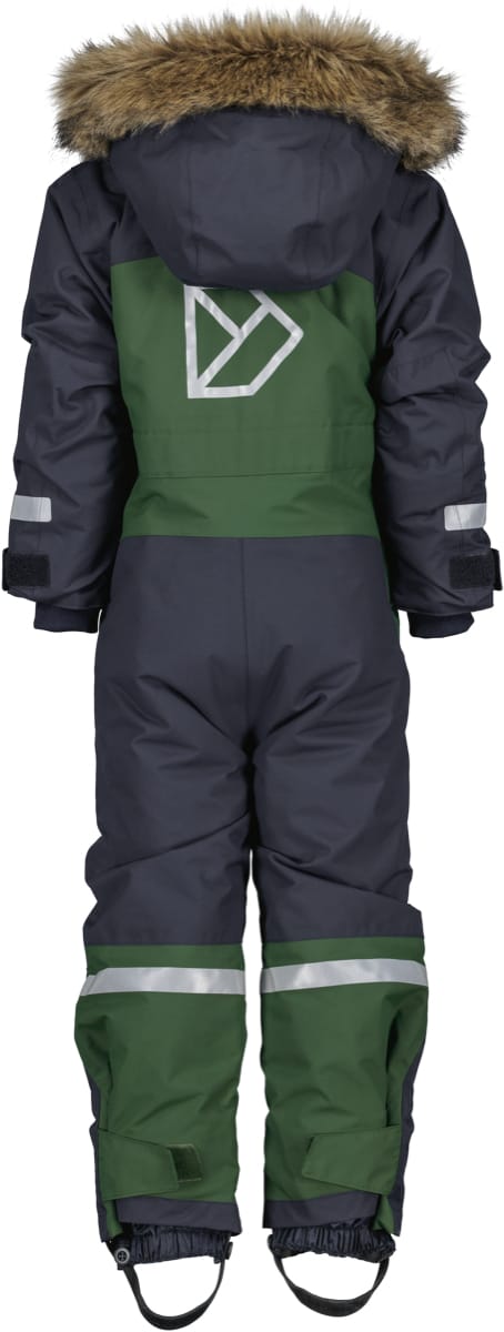 Didriksons Kids' Bjärven Coverall 3 Pine Green Didriksons