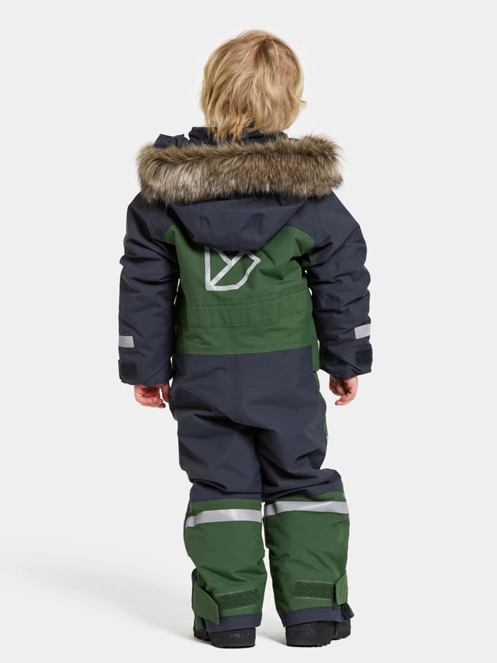 Didriksons Kids' Bjärven Coverall 3 Pine Green Didriksons