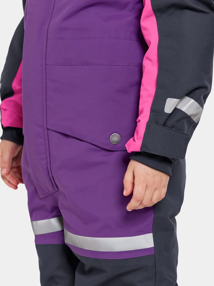 Didriksons Kids' Bjärven Coverall 3 Royal Purple Didriksons