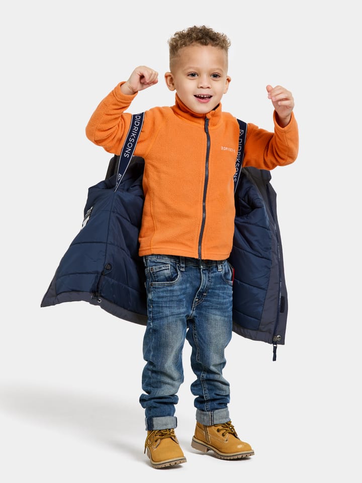 Didriksons Kids' Bjärven Parka 3 Navy Didriksons