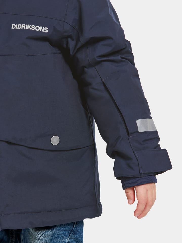 Didriksons Kids' Bjärven Parka 3 Navy Didriksons