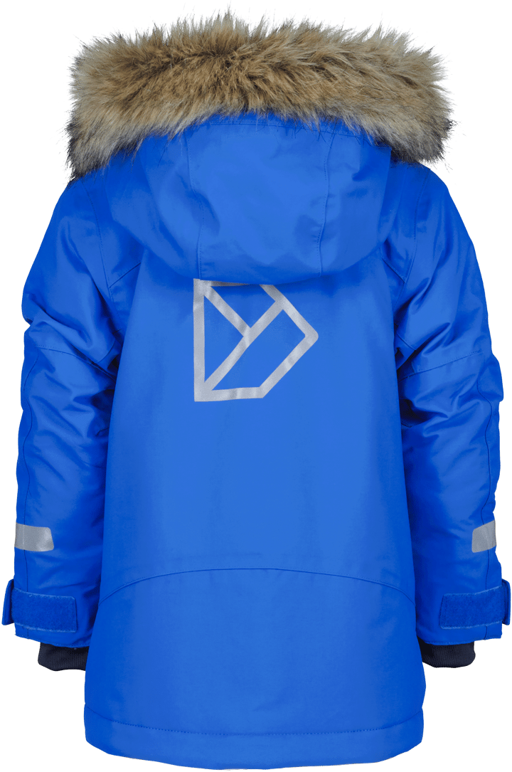 Didriksons Kids' Bjärven Parka 3 Caribbean Blue Didriksons