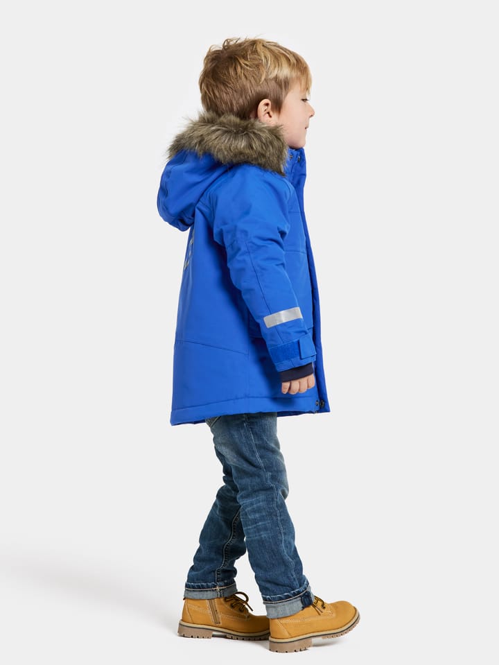 Didriksons Kids' Bjärven Parka 3 Caribbean Blue Didriksons