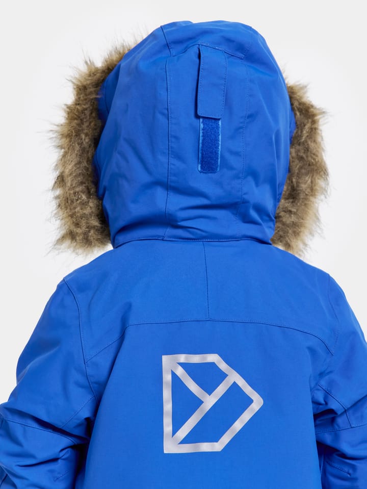 Didriksons Kids' Bjärven Parka 3 Caribbean Blue Didriksons