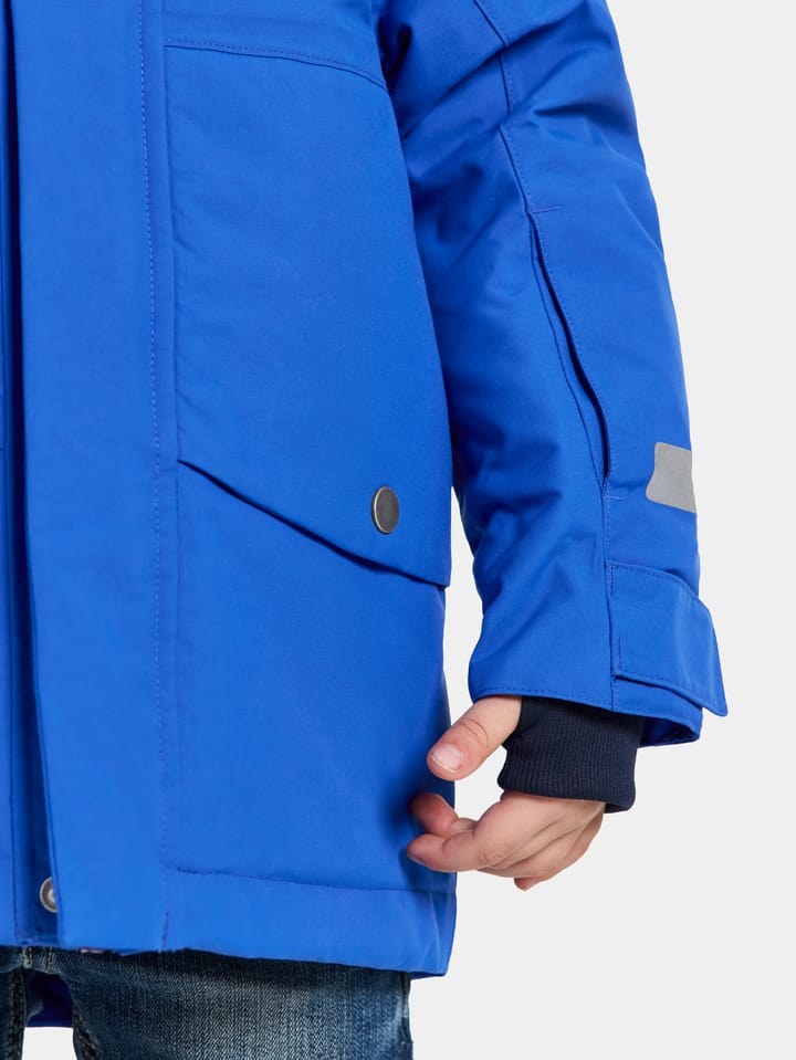 Didriksons Kids' Bjärven Parka 3 Caribbean Blue Didriksons