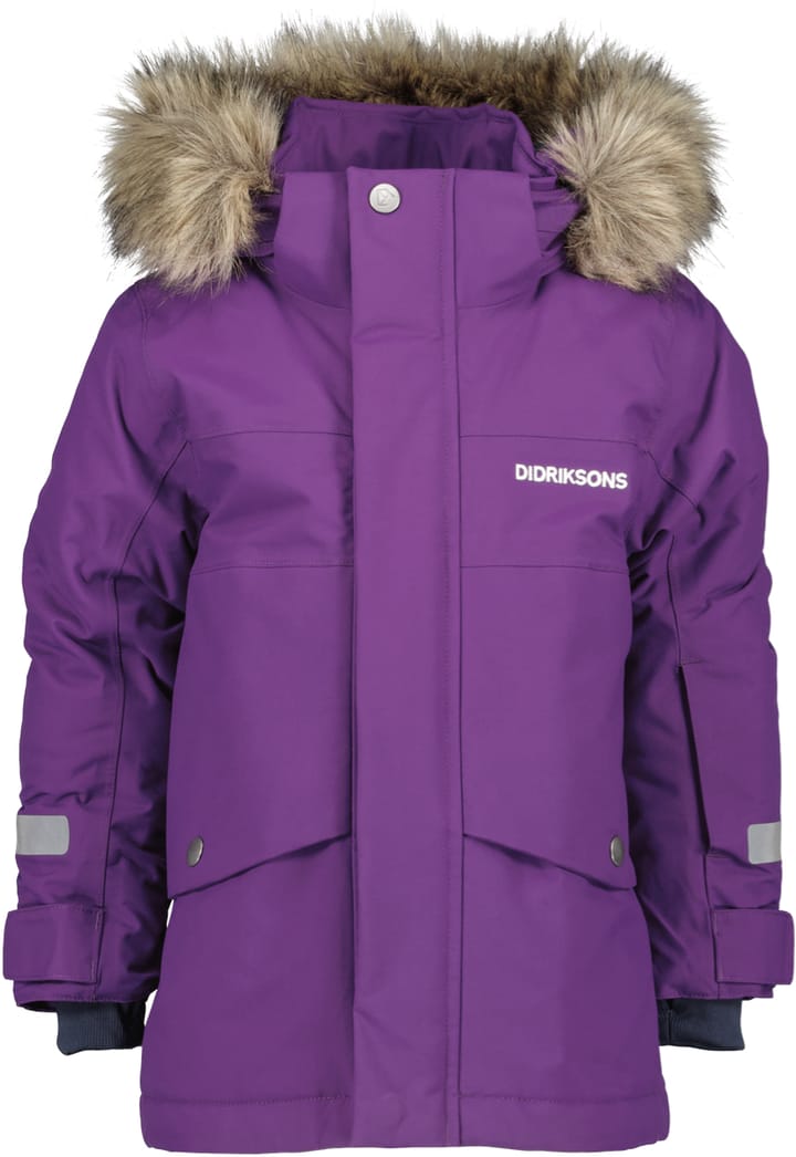 Didriksons Kids' Bjärven Parka 3 Royal Purple Didriksons