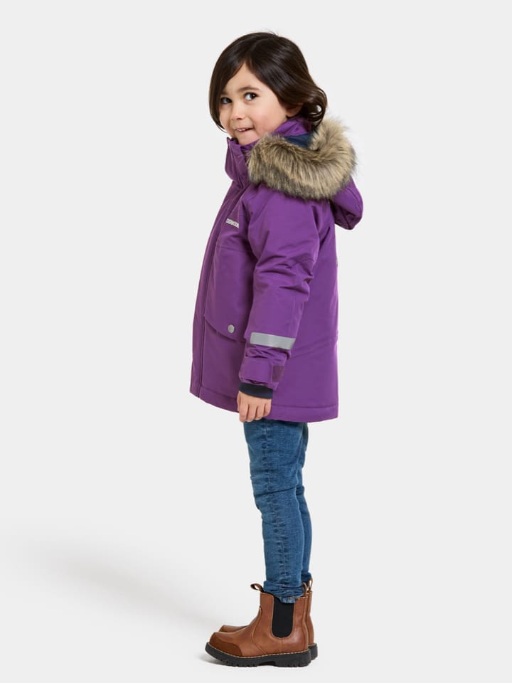 Didriksons Kids' Bjärven Parka 3 Royal Purple Didriksons