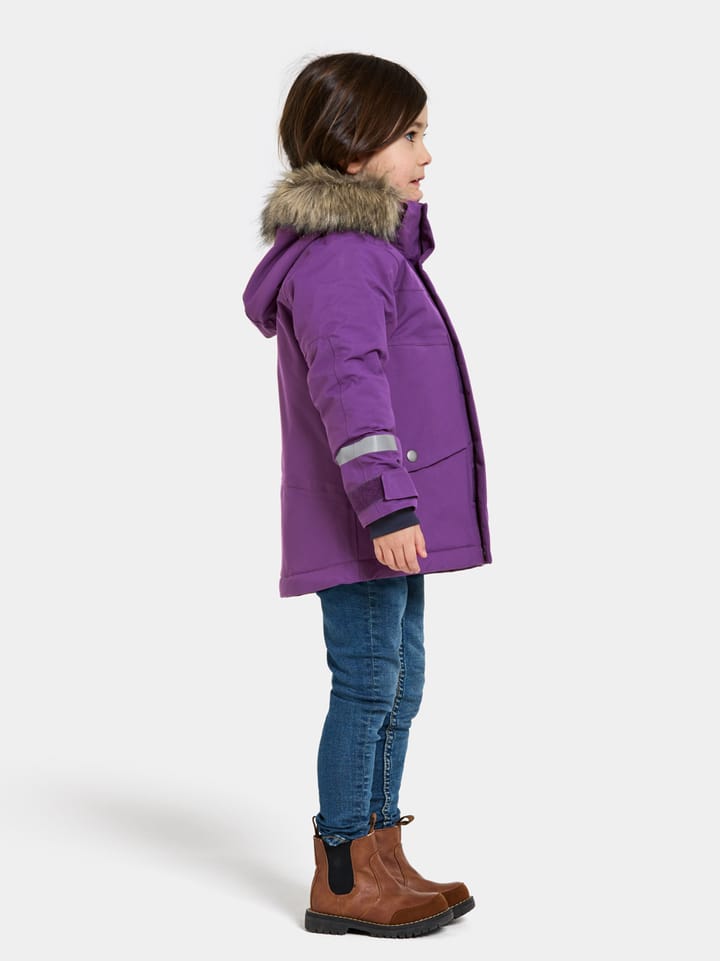 Didriksons Kids' Bjärven Parka 3 Royal Purple Didriksons