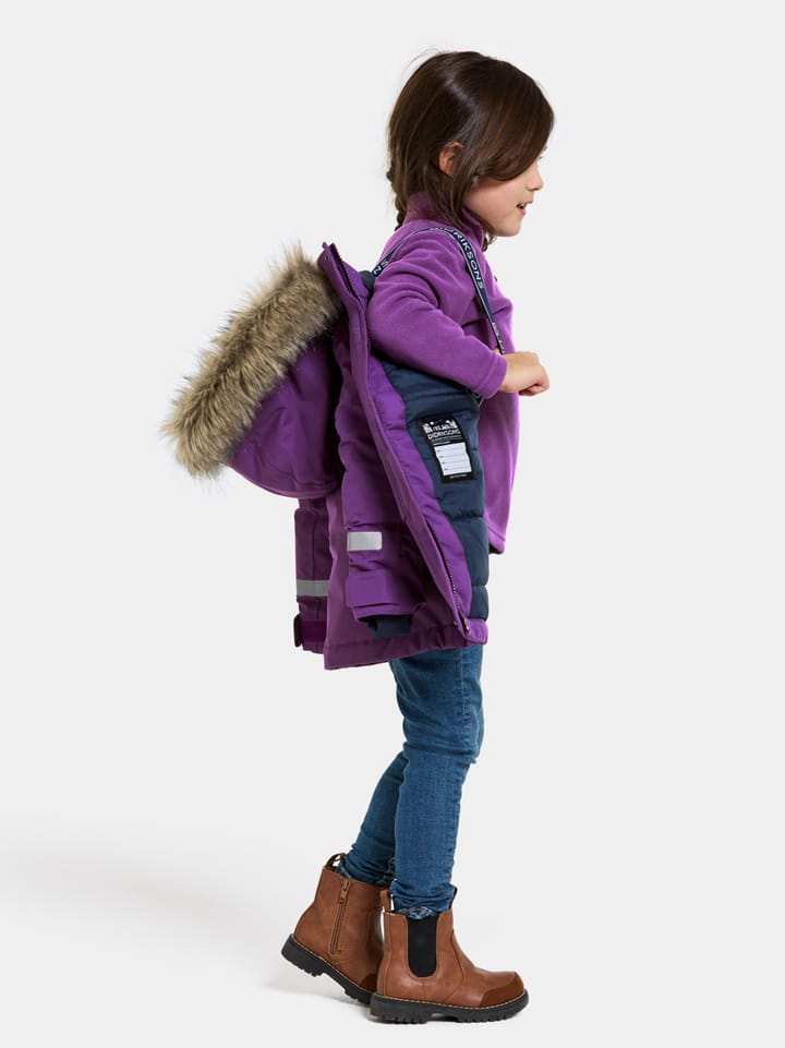 Didriksons Kids' Bjärven Parka 3 Royal Purple Didriksons