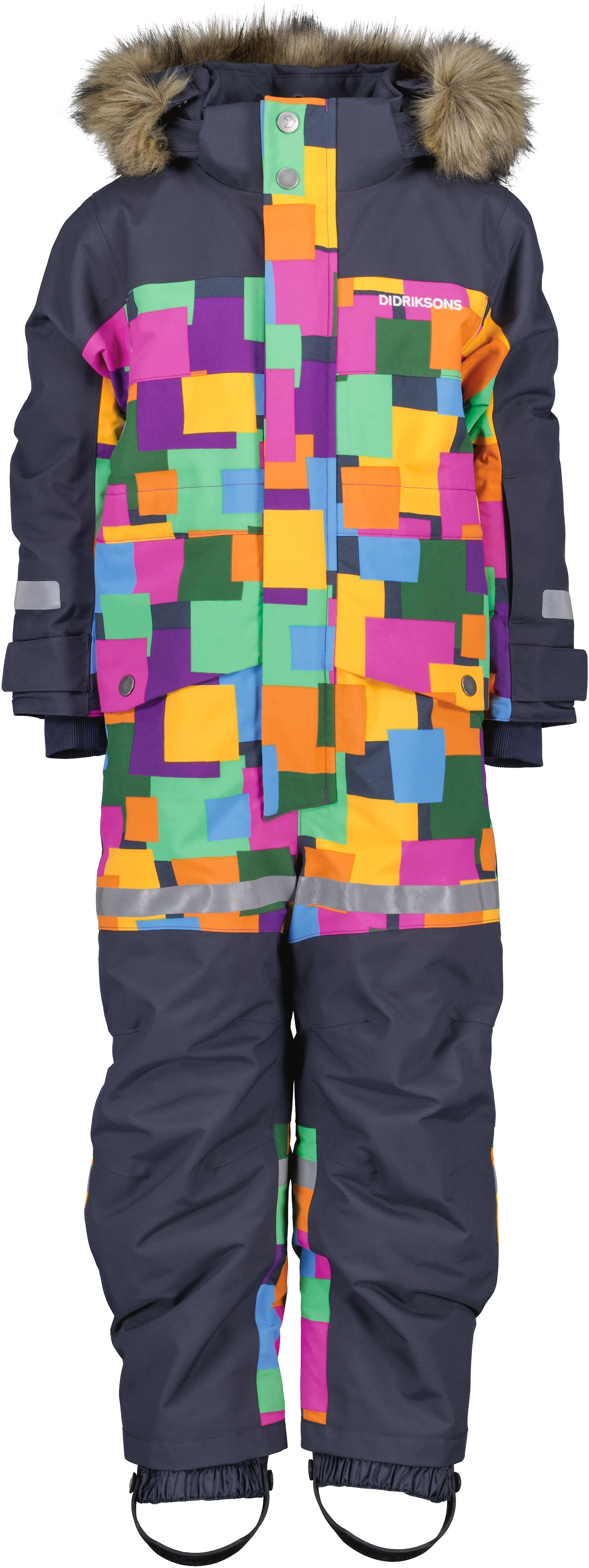 Didriksons Kids’ Bjärven Printed Coverall PostIt