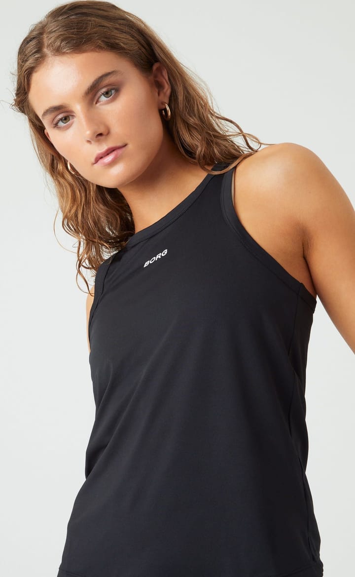 Björn Borg Women's Borg Racerback Tank Black Beauty Björn Borg